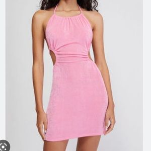 NWT Kendall & Kylie Pacsun Pink cutout dress